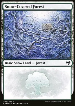Snow-Covered Forest - Kaldheim | MTG Card - Image 3