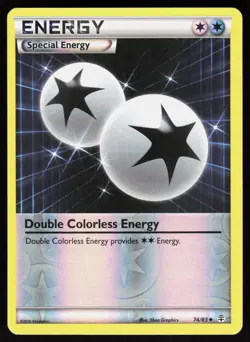 Double Colorless Energy 74/83 Uncommon Generations Pokemon Reverse Holo LP - Image 1