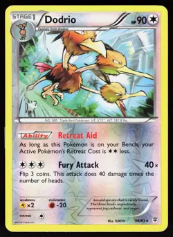 Dodrio 56/83 Rare Generations Pokemon Reverse Holo LP - Image 1