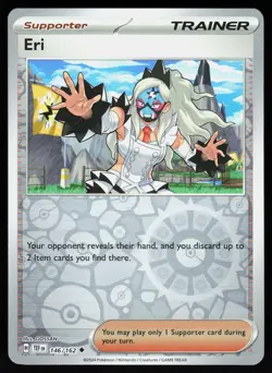 Eri 146/162 Uncommon Temporal Forces Pokemon Reverse Holo NM - Image 1