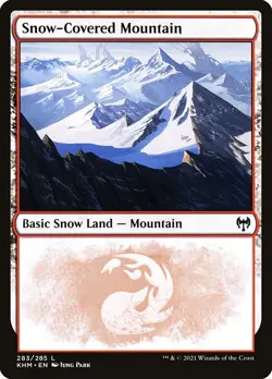 Snow-Covered Mountain - Kaldheim | MTG Card - Image 1