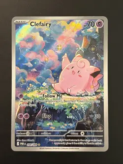 Clefairy 094/088 (IR) Pokemon Perfect Order Full Art Illustration Rare NM - Image 1