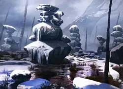 Snow-Covered Swamp - Kaldheim | MTG Card - Image 2