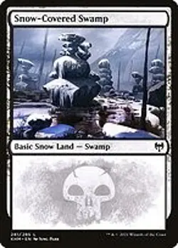 Snow-Covered Swamp - Kaldheim | MTG Card - Image 4