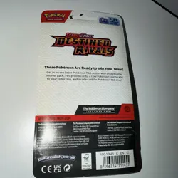 Pokemon DESTINED RIVALS Premium Checklane Blister [Gastrodon] Sealed pack coin - Image 3