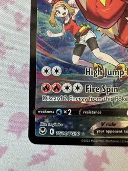 Pokemon TCG Blaziken V TG14/TG30 Silver Tempest TG Full Art Holo UR EN 210 - Image 4