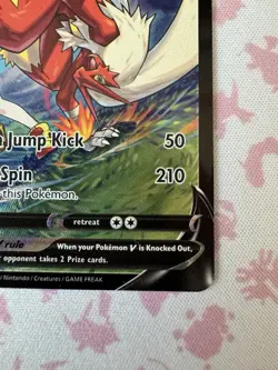 Pokemon TCG Blaziken V TG14/TG30 Silver Tempest TG Full Art Holo UR EN 210 - Image 5