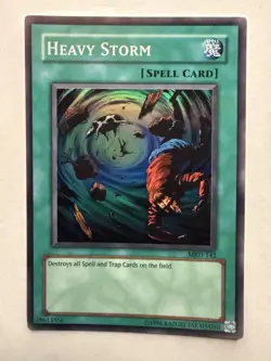Yugioh Heavy Storm MRD-142 Metal Raiders Unlimited Holo - Image 1