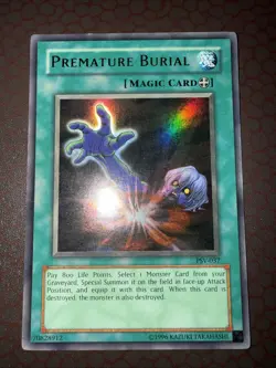 Yu-Gi-Oh! Premature Burial -PSV-037- Ultra Rare - Unlimited MP! - Image 1