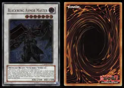 Blackwing Armor Master (UTR) CRMS-EN041 Ultimate Rare EURO YU-GI-OH - Image 3