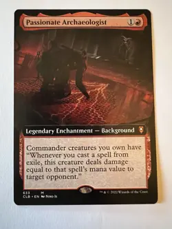 Passionate Archaeologist (Extended Art) CLB 633 M card - Image 1