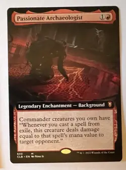 Passionate Archaeologist (Extended Art) CLB 633 M card - Image 2