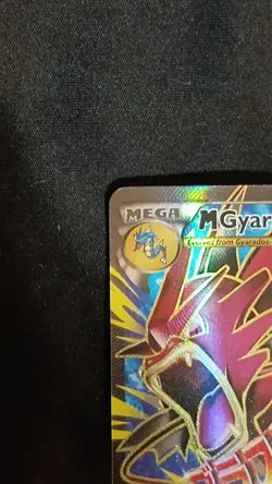 Pokemon Mega Gyarados EX XY Breakpoint Holo Full Art Ultra Rare Card 115/122 - Image 3