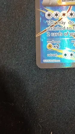 Pokemon Mega Gyarados EX XY Breakpoint Holo Full Art Ultra Rare Card 115/122 - Image 4