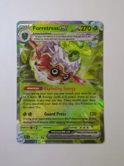 Forretress Ex 2/91 Double Rare Holo NM | Pokemon Paldean Fates - Image 1