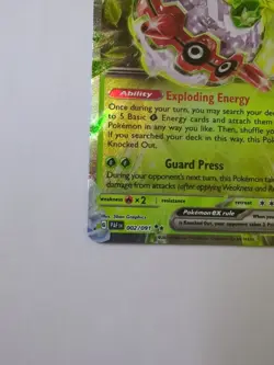 Forretress Ex 2/91 Double Rare Holo NM | Pokemon Paldean Fates - Image 4