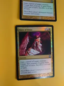 Slave of Bolas x2 Sorcery Alara Reborn. Magic the Gathering FOIL 2 Card. - Image 2