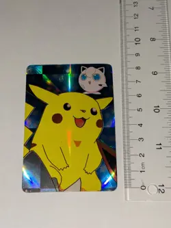 Vintage Pokemon Japan Vending Sticker Cards Bandai Pikachu Jigglypuff Funky - Image 1