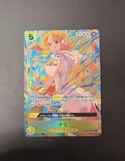 Nami SR OP08-106 Promotion Pack Ex Vol. 3 Promo Parallel Japanese ONE PIECE Card - Image 2