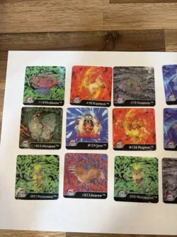 Lot Of 25 1999 ArtBox Pokemon Action Flipz Series One Lenticular 3D CARDS LP/NM - Image 2
