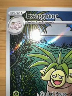 2025 Pokemon Mega Evolution Exeggutor #135 Near Mint - Image 3