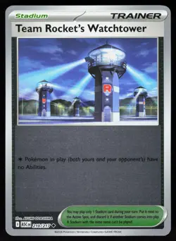 Team Rocket's Watchtower 210/217 Ascended Heroes Pokemon Reverse Holo NM - Image 1