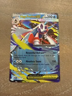 Mega Froslass ex 047/217 Double Rare Holo Pokemon Ascended Heroes NM - Image 1