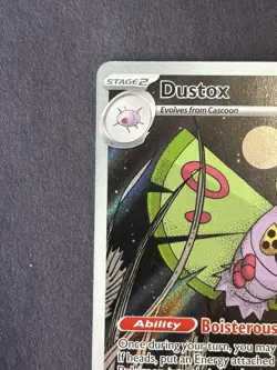 Pokemon Dustox Ascended Heroes #220/217 IR Full Art Holo Near Mint - Image 3