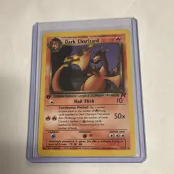 Pokemon Dark Charizard Team Rocket 21/82 Rare 1st Edition … - Image 1