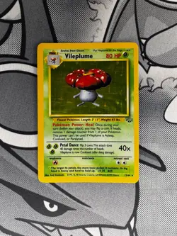 🔥 VILEPLUME 15/64 R JUNGLE POKEMON UNLIMITED HOLO 🔥 - Image 1