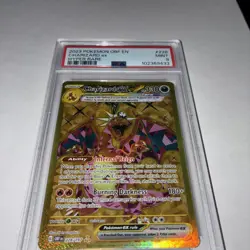 CHARIZARD EX POKEMON GOLD HOLO HYPER RARE OBSIDIAN FLAMES PSA 9 MINT 228/197 - Image 2