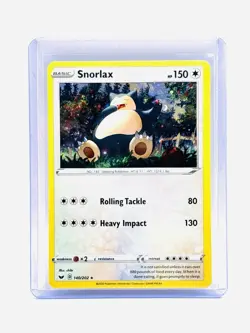 Snorlax 140/202 Sword & Shield Holo Cosmos Holo Rare Pokemon TCG LP - Image 1
