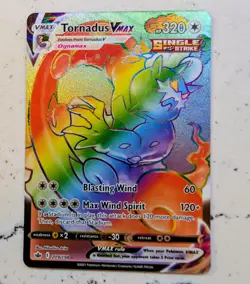 Pokemon TCG Chilling Reign Tornadus VMAX 209/198 Secret Rare - Image 1