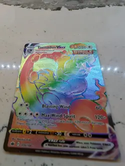 Pokemon TCG Chilling Reign Tornadus VMAX 209/198 Secret Rare - Image 2