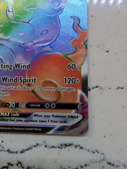 Pokemon TCG Chilling Reign Tornadus VMAX 209/198 Secret Rare - Image 5