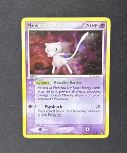 Mew 4/17 POP Series 4 Promo Pokemon TCG Holo Foil Rare - MP - Image 1