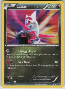 Pokemon TCG Latias Holo Rare Dragon Vault 9/20 - Image 1