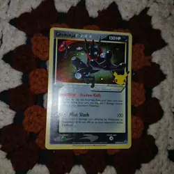 Pokemon TCG - Greninja Gold Star Holo Promo SWSH144 - CELEBRATIONS - NEAR MINT - Image 3