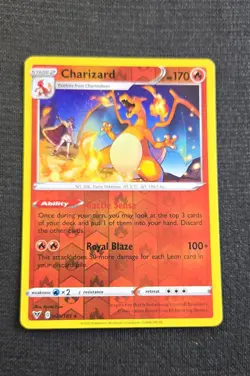 Pokemon Vivid Voltage Charizard 025/185 Reverse Holo NM - Image 1