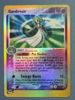 Pokemon TCG EX Ruby & Sapphire Gardevoir 7/109 Reverse Holo - Image 1