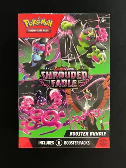 Pokemon TCG Scarlet & Violet Shrouded Fable Booster Bundle 6 Packs SV6.5 Sealed - Image 1