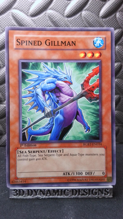 | Yugioh Spined Gillman RGBT-EN034 1st Edition Common Raging Battle NM 🔥 | - Image 1