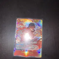 One Piece TCG Portgas D Ace OP16-118 Alt Art Secret Rare English Mint SEC - Image 1