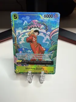 Monkey D. Luffy OP07-109 Treasure Rare (TR) Two Legends One Piece TCG Foil - Image 1