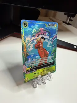 Monkey D. Luffy OP07-109 Treasure Rare (TR) Two Legends One Piece TCG Foil - Image 2