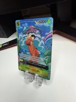Monkey D. Luffy OP07-109 Treasure Rare (TR) Two Legends One Piece TCG Foil - Image 3