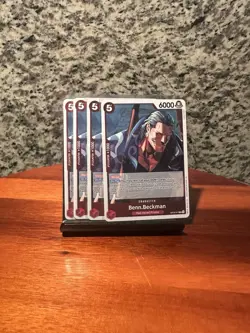 Benn.Beckman OP16-012 R The Time of Battle Foil English One Piece X4 Playset - Image 1