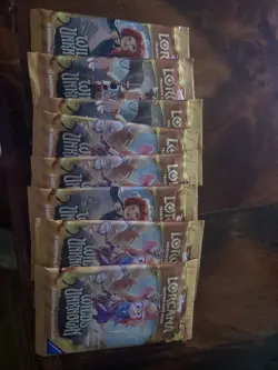 Lorcana Wilds Unknown 8 Sealed Booster Packs - Image 1