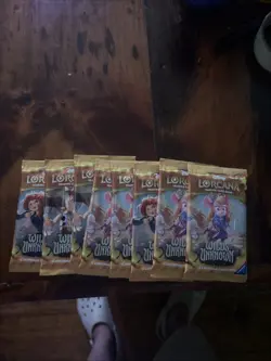 Lorcana Wilds Unknown 8 Sealed Booster Packs - Image 2