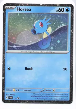 Horsea - (Cosmo Holo) 137 SV: S&V Promo Cards Promo - Pokemon TCG - NM - Image 1